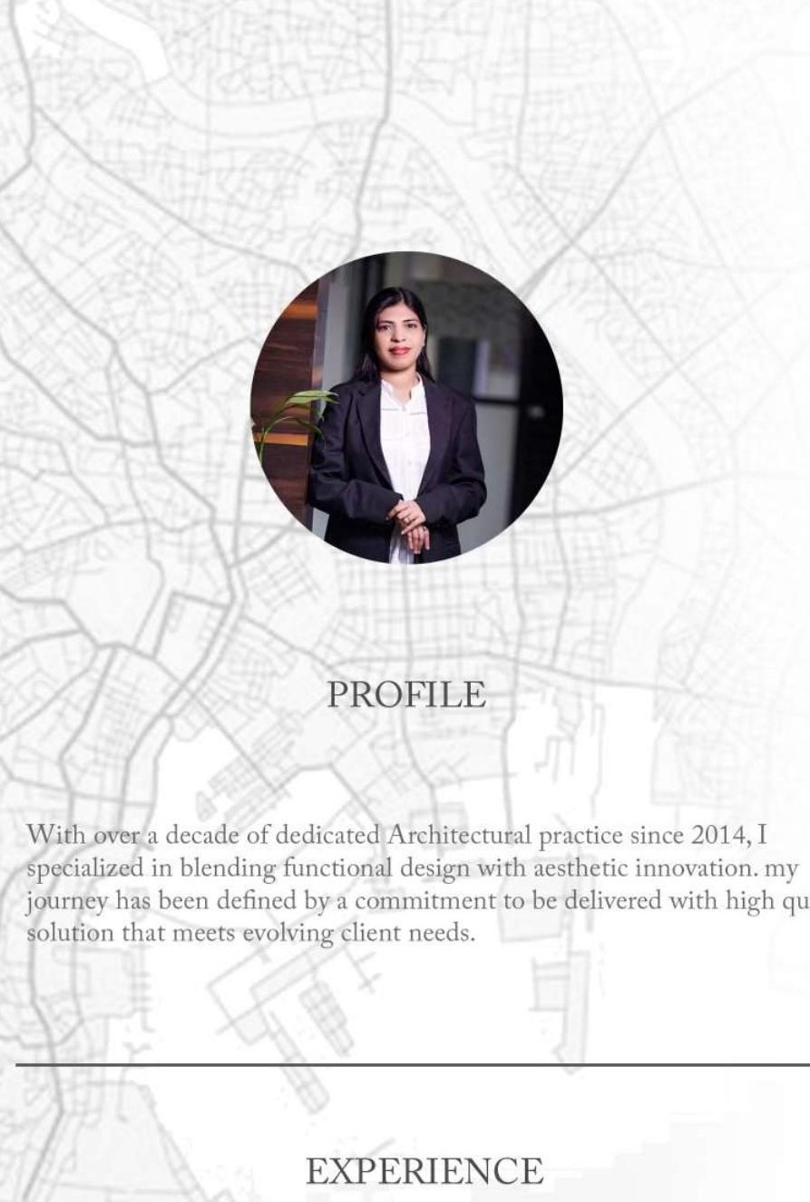 Ar. Anjali Arbat — Principal Architect